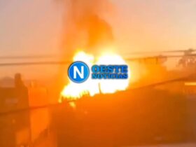 Incendio en depósito de garrafas en Merlo